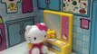 Hello Kitty Peppa Pig Dora The Explorer Dollhouse Unboxing Toys Review Part 7
