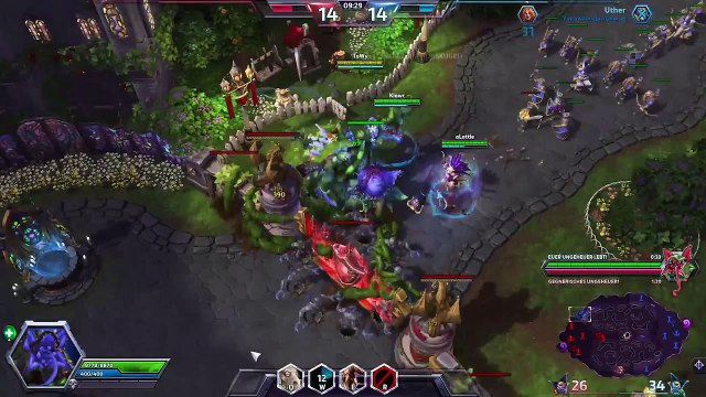 Heroes of the Storm Beta #12 - Starke Gegner - Let´s Play Heroes of the Storm - Deutsch