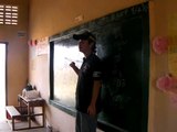 ボランティアプラットフォーム　カンボジア　日本語授業復唱