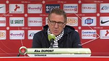 Réaction d'Alex Dupont après Stade Brestois 29 - Le Havre AC