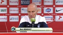 Réaction de Bob Bradley après Stade Brestois 29 - Le Havre AC