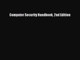 Read Computer Security Handbook 2nd Edition PDF Free