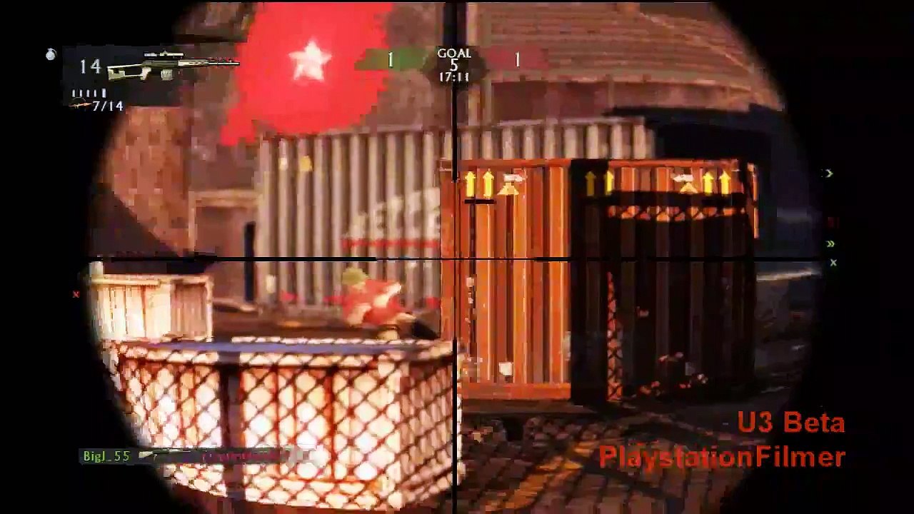 Uncharted 3 Beta - Match #7 (Objective/Plunder)
