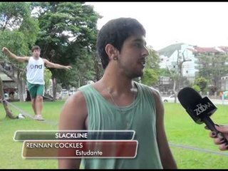 31-01-2014 - SLACKLINE - ZOOM TV JORNAL