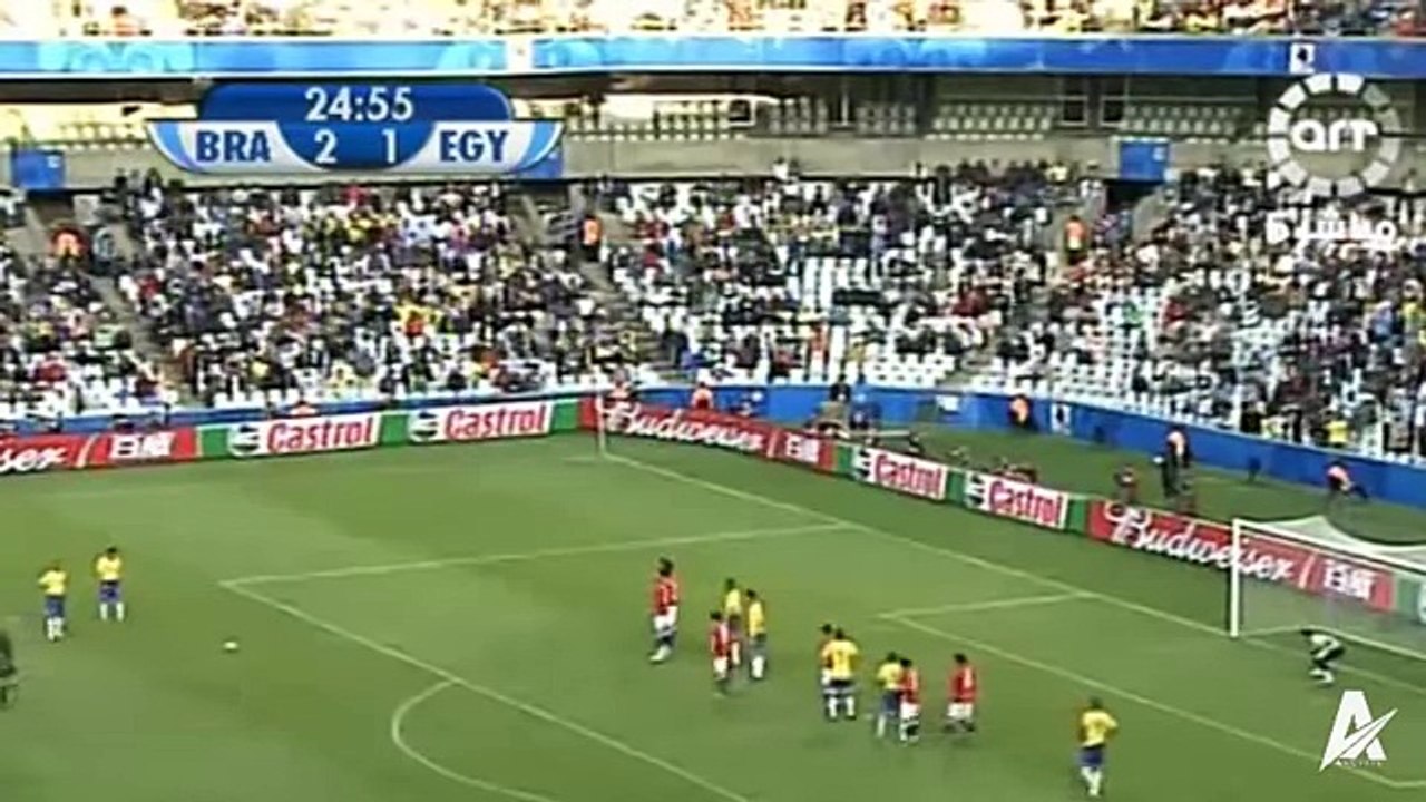 ملخص مباراة البرازيل ومصر 4 3 كأس القارات 2009...