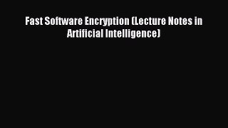 Read Fast Software Encryption (Lecture Notes in Artificial Intelligence) PDF Free