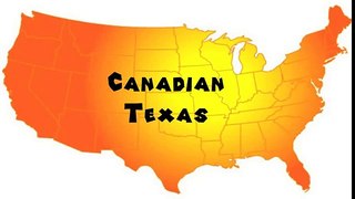 How to Say or Pronounce USA Cities — Canadian, Texas