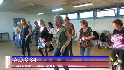 Country & Line -  07 avril 2016 - Marseillan cours des newcomer