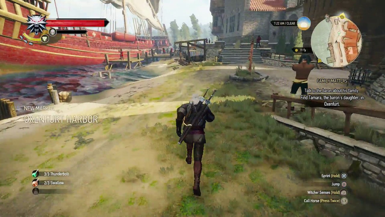 WITCHER 3 DEATH MARCH! WALKTHROUGH 61 - FAMILY MATTERS