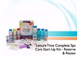 Leisure Time Complete Spa Care Start Up Kit - Reserve & Renew - hottubthings.com