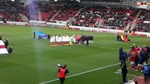 UEFA 2017 Qualifier England vs Belgium (womans) National Anthems
