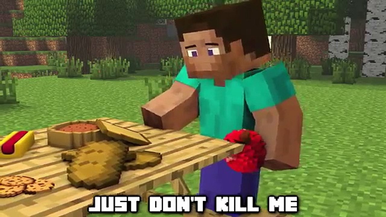 Minecraft Song ♪   'Cow vs Steve' a Minecraft Song Parody Minecraft Animation