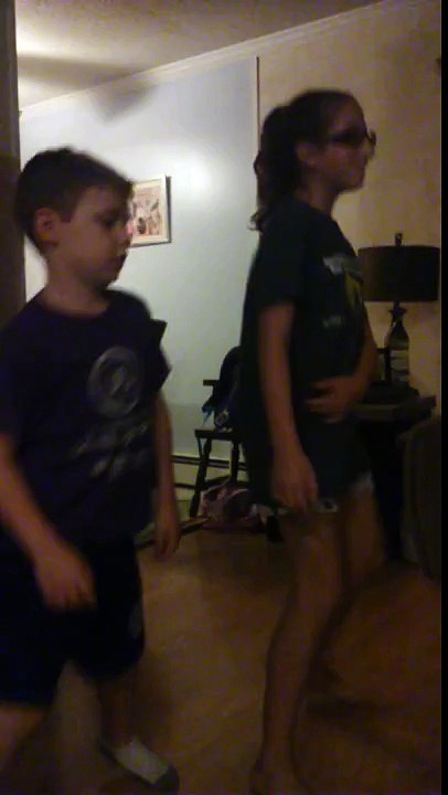 Me and Nick doing the wobble