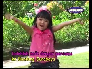 Naik Kereta Api Dangdut Koplo Anak Anak Youtube