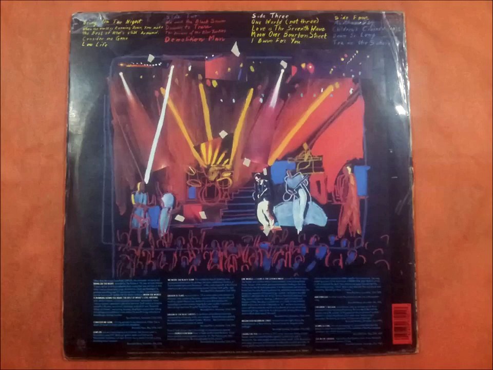 STING.''BRING ON THE NIGHT.''.(TEA IN THE SAHARA.)(12'' LP.)(1986