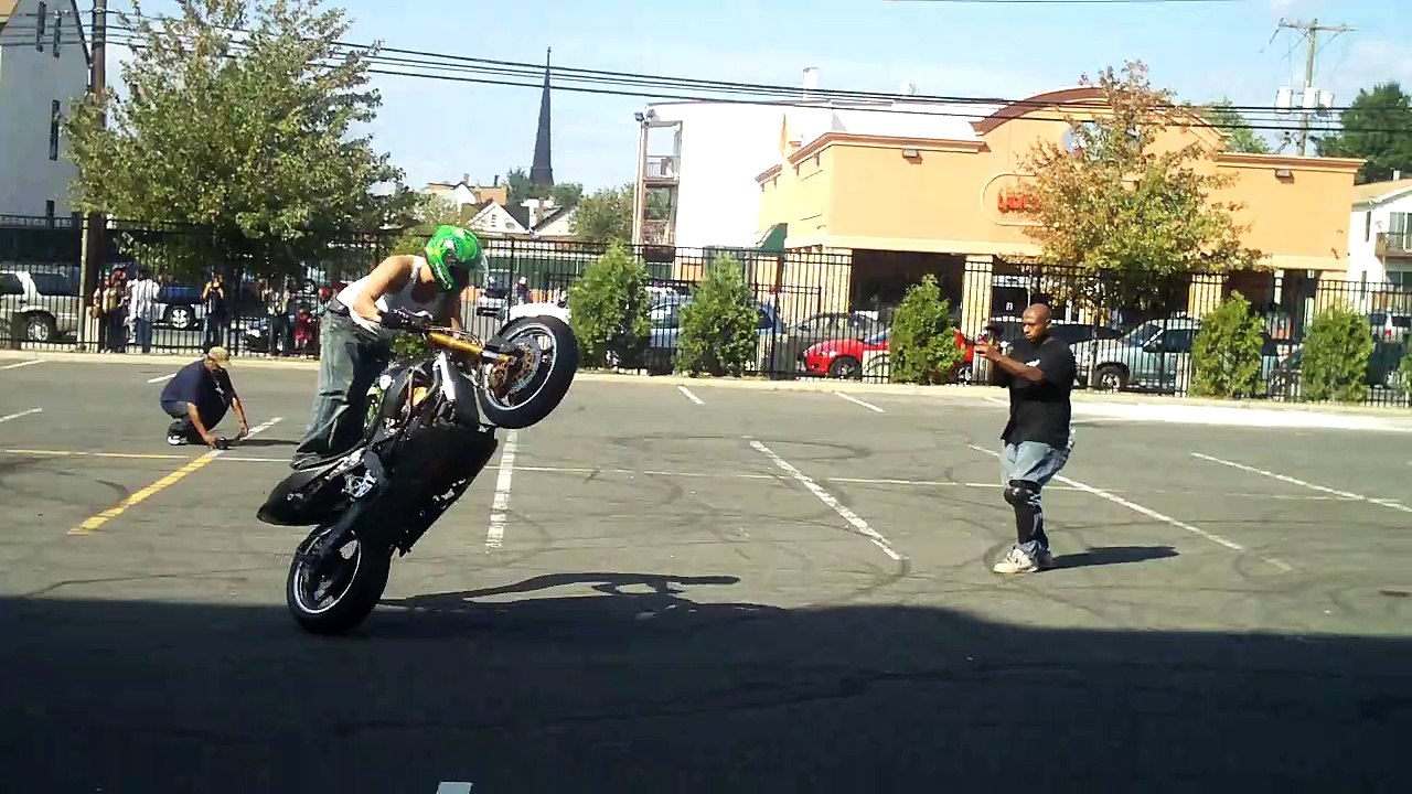 Troy Lewis of Stunt 101 Riders explains the names of some stunts.