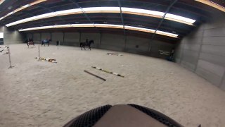 GOPRO horse jumping test