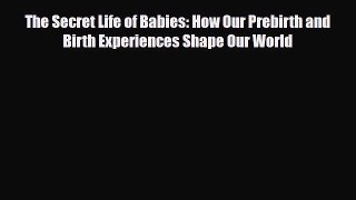 Download ‪The Secret Life of Babies: How Our Prebirth and Birth Experiences Shape Our World‬