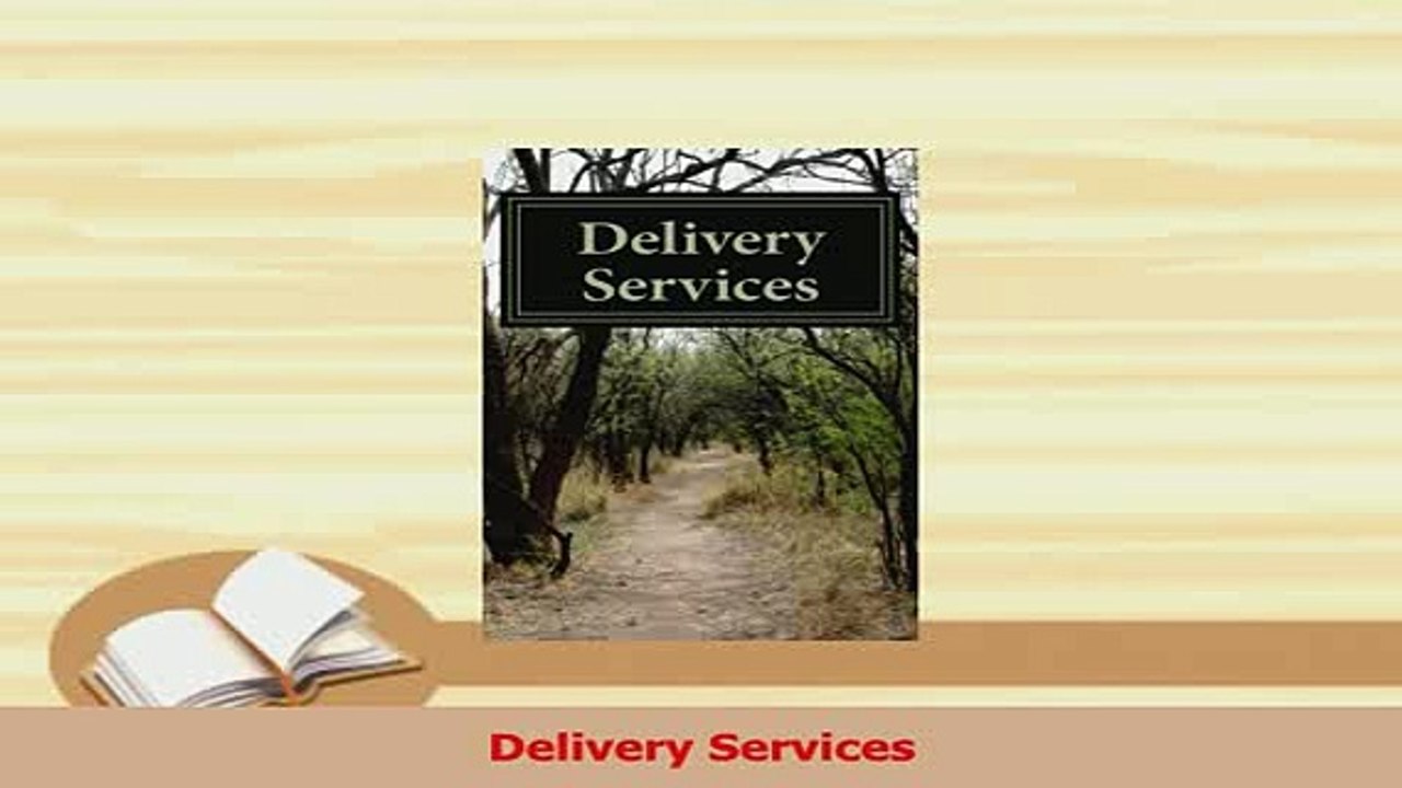 Read  Delivery Services Ebook Free