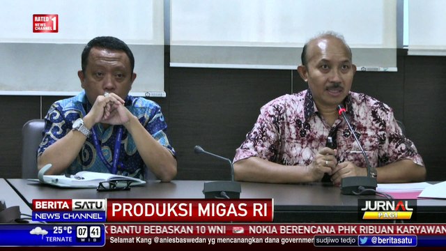ESDM: Produksi Migas Triwulan Pertama 2016 Lebihi Target APBN