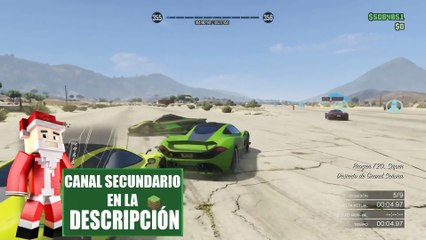 GTA V ONLINE - LA CANASTA ME QUIERE!! - CARRERA GTA V ONLINE