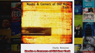 Read  Nooks  Corners of Old New York  Full EBook