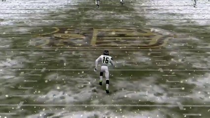 Crazy punt return in the snow!!! (Madden NFL 16)