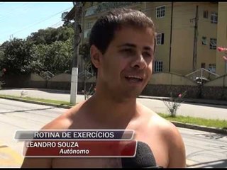 02-01-2014 -  ROTINA DE EXERCÍCIOS - ZOOM TV JORNAL