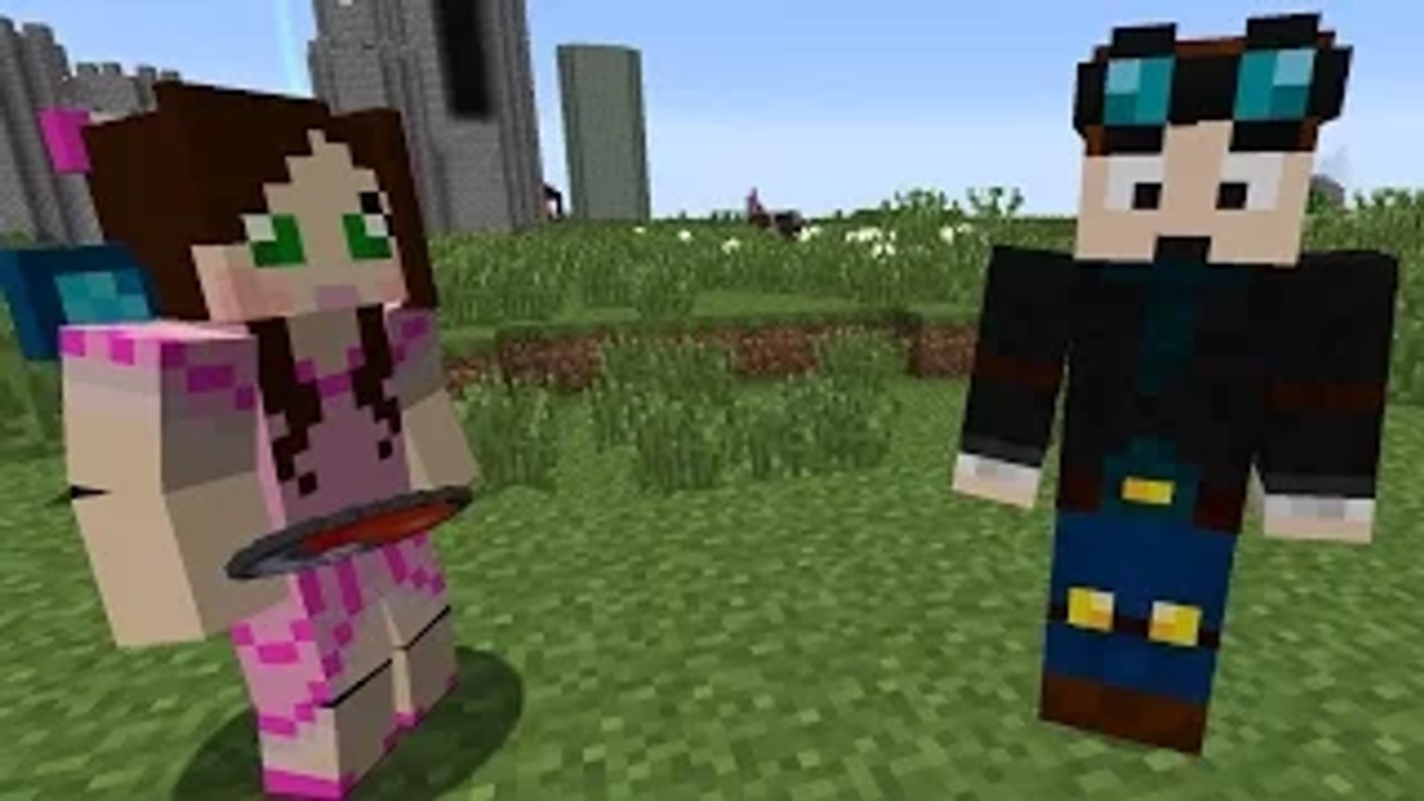 PopularMMOs Minecraft: PAT AND JEN CATCHING YOUTUBERS CHALLENGE [EPS9] [8]