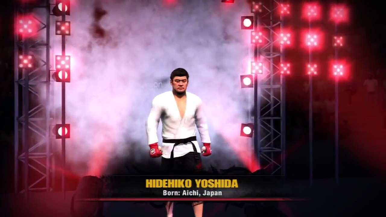 Hidehiko Yoshida vs Bob Sapp - EA MMA Gameplay
