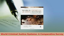 Download  World Criminal Justice Systems A Comparative Survey Free Books