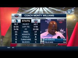 Pelícanos derrotados por los Mavericks