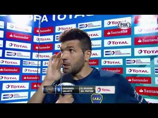 Gigliotti: "Era importante sacar ventaja acá"