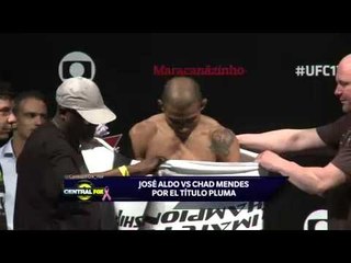 Todo listo para la UFC 175