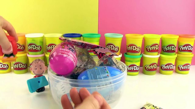 Snoopy Oyun Hamuru DEV Sürpriz Yumurta Açma Pepee Minişler Hello Kitty Oyuncakları