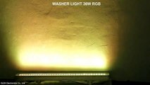 WASHER LIGHT 36W RGB - LED RGB 3-in-1 - DECODER DMX512