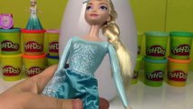 Karlar Ülkesi DEV Sürpriz Yumurta Açma Frozen Elsa Oyuncakları Oyun Hamuru TV