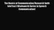 PDF The Basics of Communication Research (with InfoTrac) (Wadsworth Series in Speech Communication)