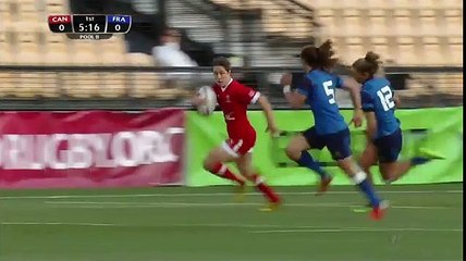 France 7 féminines s'incline face au Canada