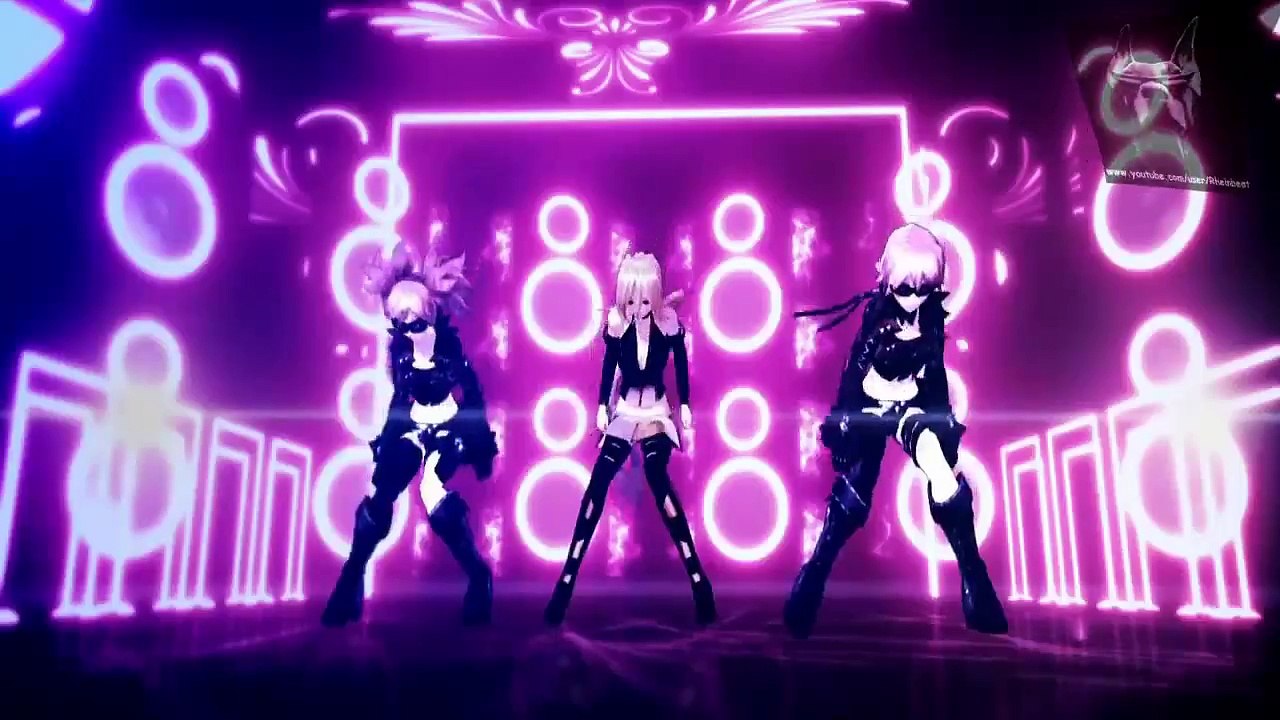 Rheinbeat - Sexy Cartoon Girls Dance - Trap Bass Mix - 2015