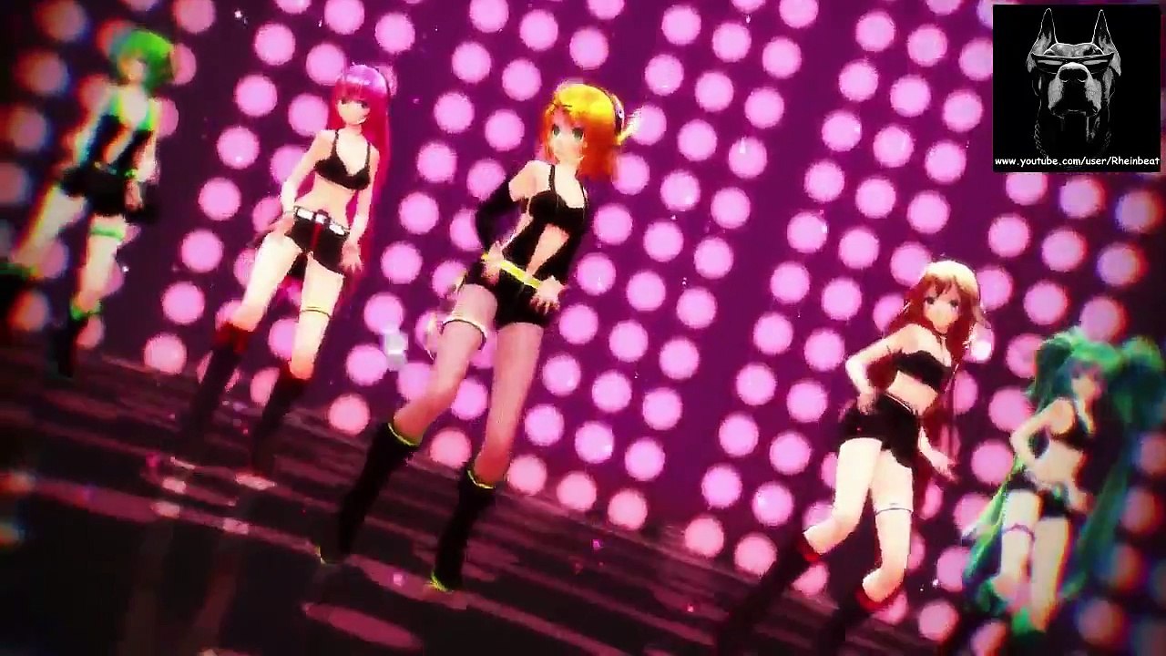Rheinbeat - Sexy Cartoon Girls Dance - Rave Is My Life - 2015
