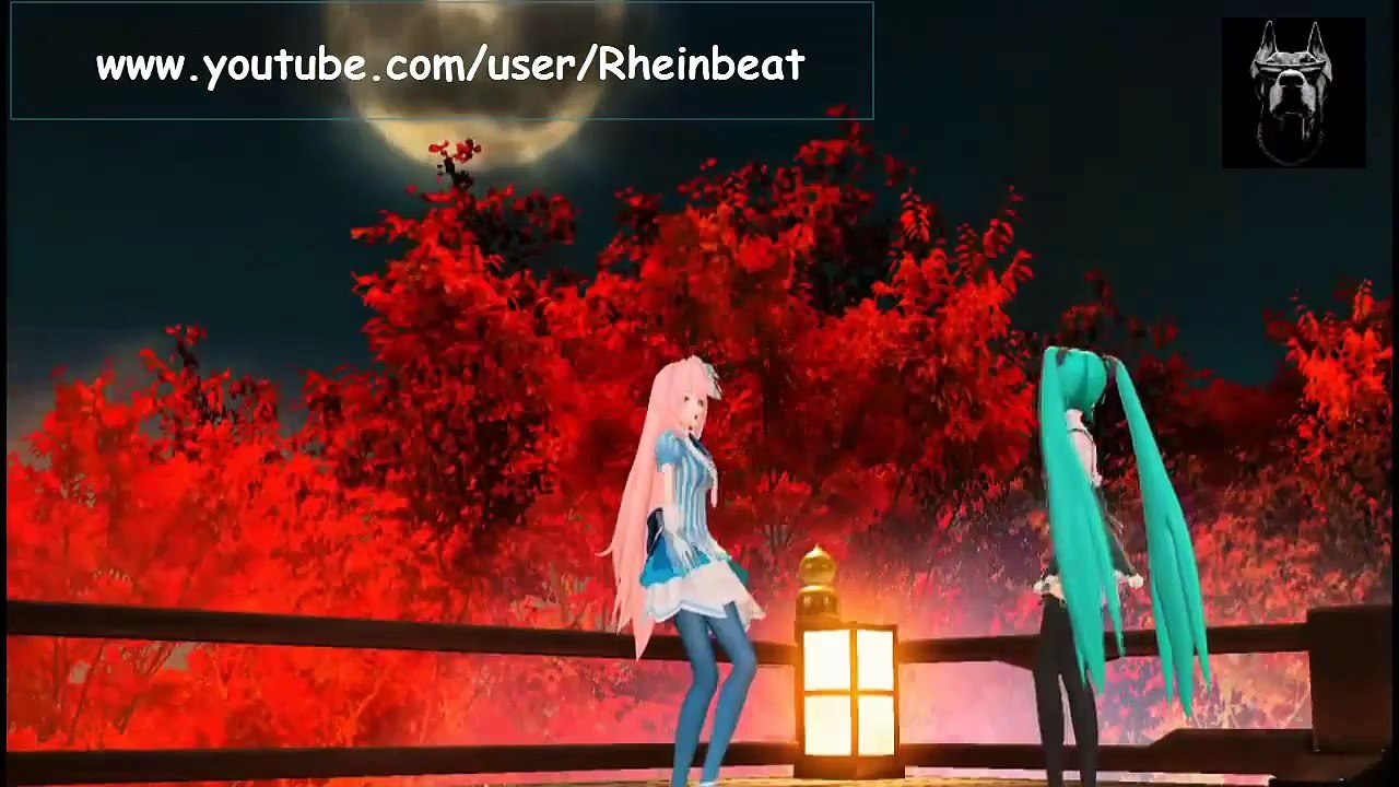 Rheinbeat - Sexy Cartoon Girls Dance - Trap Music Remix - 2015
