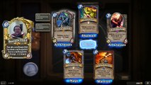 Opening 110 hearthstone Packs