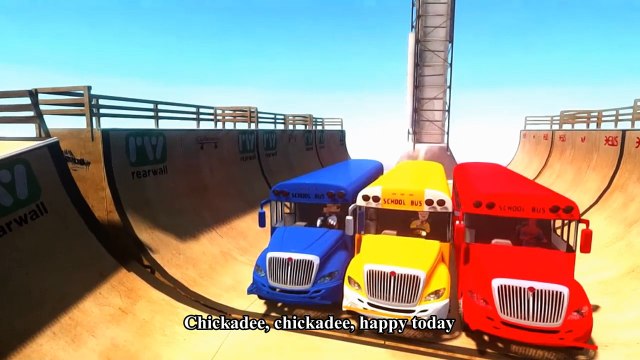 Cars Spiderman Nursery ♪ Five little chickadees ♪ Spiderman Mickey Mouse Custom Colors