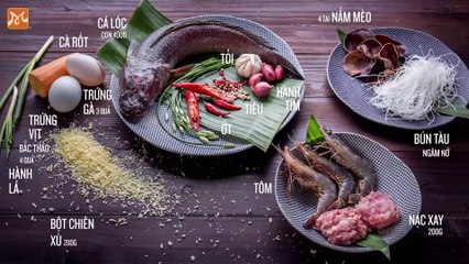 Video Cách làm chả giò tôm cá lóc cực ngon