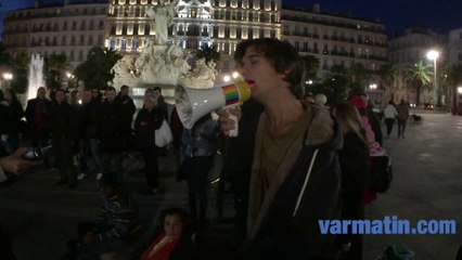 La Nuit debout se met en marche à Toulon
