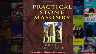 Read  Practical Stone Masonry  Full EBook