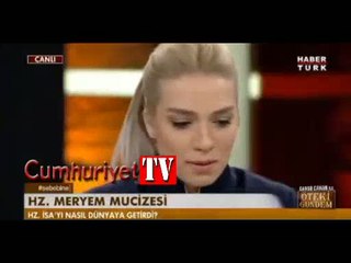 Canlı yayında Hz. Meryem tartışması: Çift cinsiyetli miydi?