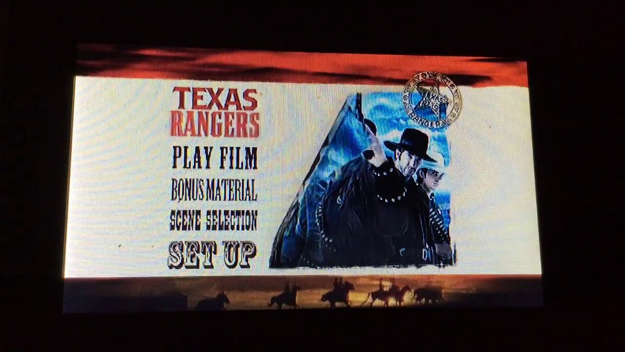 Opening to Texas Rangers UK Rental DVD (2002)