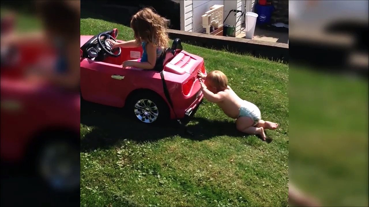 Quand tu es en panne et qu'on ton petit frère se dévoue.